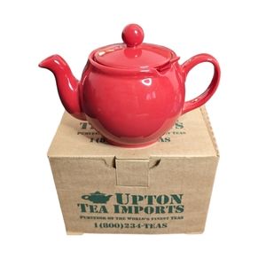 The Republic of Tea Scarlett Cha I'tsford Teapot with Lid and Infuser New In Box